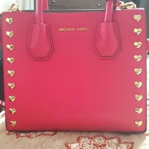 Michael Kors pink handbag